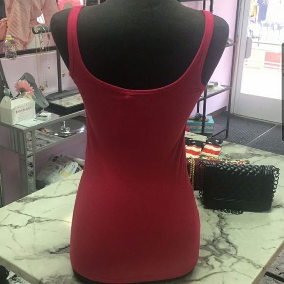 Armani Exchange Sequined Tank Top - Picture 2 of 3